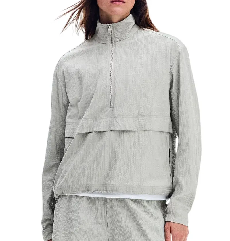 On Courtside 1/2 Zip Eaze - brume On Courtside 1/2 Zip Eaze - brume