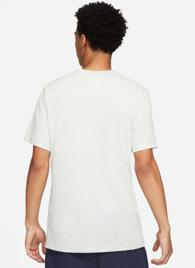 Nike Court Dri-Fit Tee Rafa Clay - grey heather/black