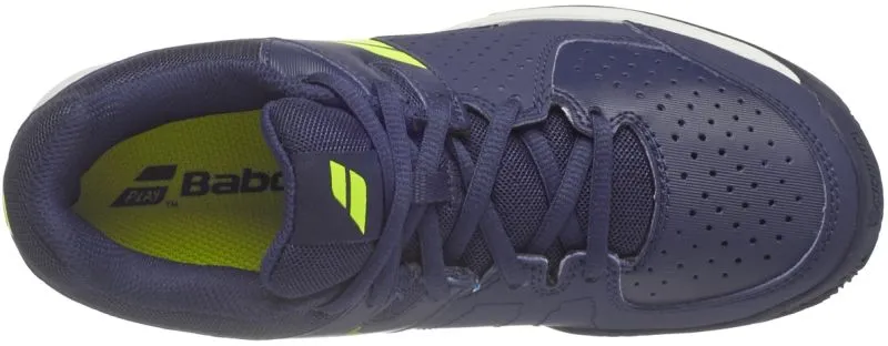 Babolat Pulsion Clay Junior - blue/fluo yellow