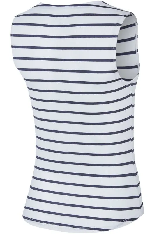 Nike Court Maria Dry Tank - white/blackened blue/blackened blue
