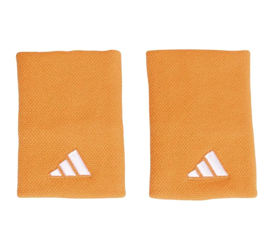 Adidas Long Wristband 2P - orange/white