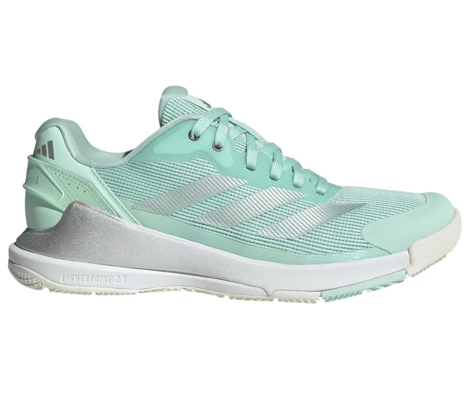 Adidas Crazyquick LS Padel W - clear mint/silver metallic/white