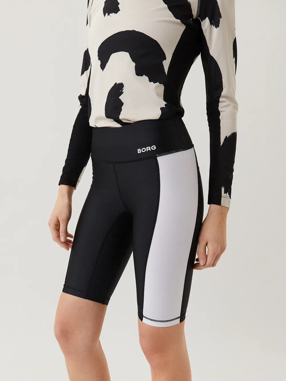 bjorn-borg-stripe-bike-shorts-w-black-beauty-3 Björn Borg Stripe Bike Shorts W - black beauty