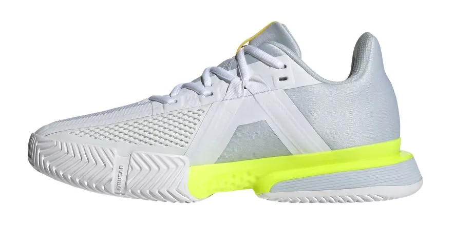 Adidas SoleMatch Bounce W - white/core black/solar yellow