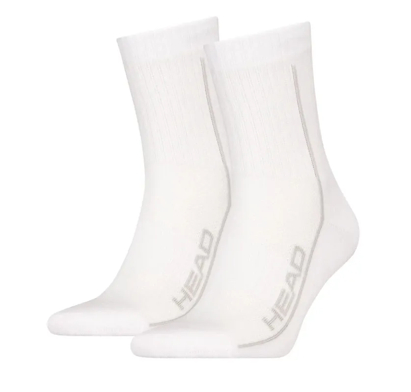 Head Performance Short Crew 2P - white