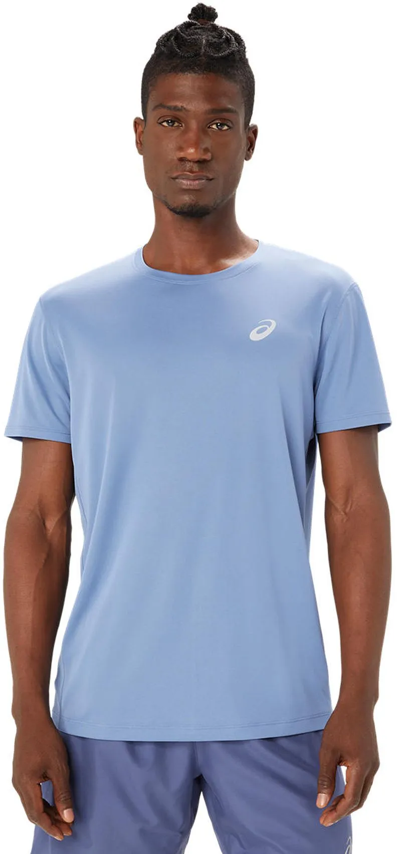 Asics Core Short Sleeve Top - denim blue Asics Core Short Sleeve Top - denim blue