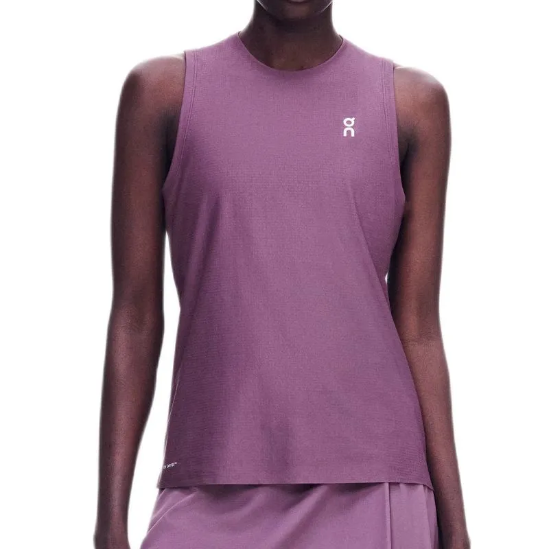 On Court Tank - cassis On Court Tank - cassis
