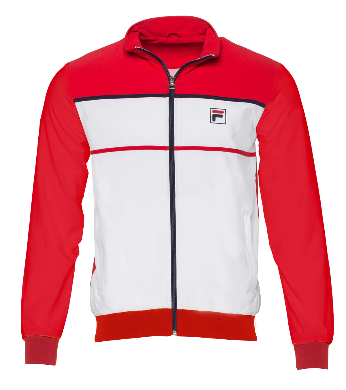 Fila Jacket Max M - white/fila red Fila Jacket Max M - white/fila red