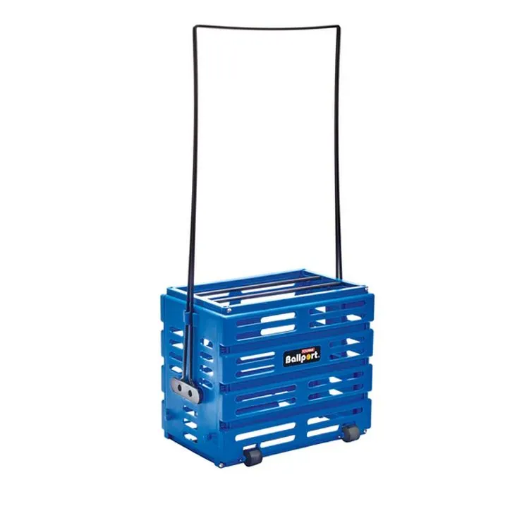 Tourna Ballport 80 Balls Deluxe with wheels - blue