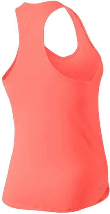  Nike Pure Tank - bright mango/white