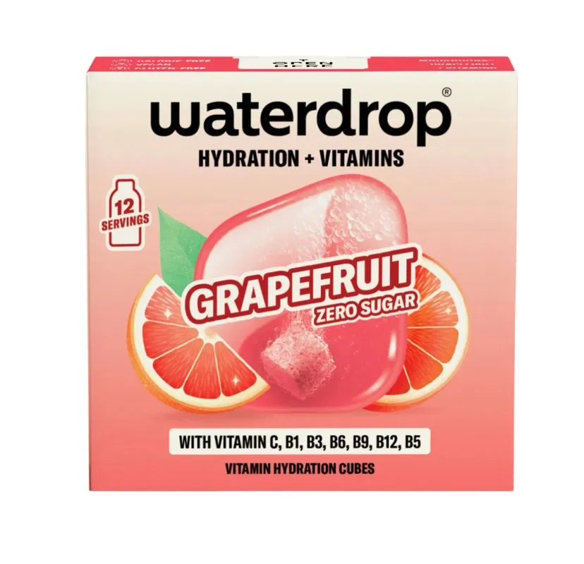Waterdrop Hydration + Vitamins Cubes 12P - grapefruit