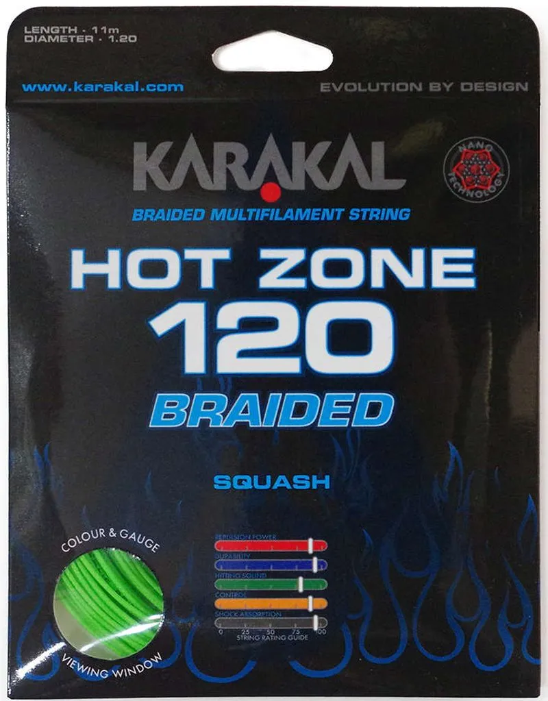 Karakal Hot Zone Braided (11 m) - green