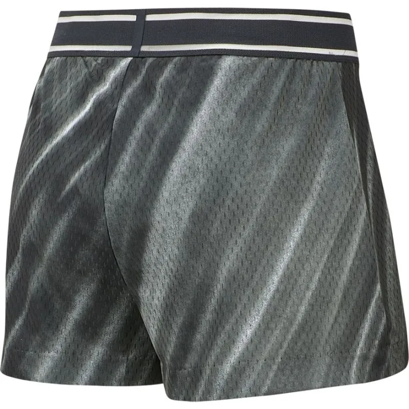 Nike Court Slam Short NY W - off noir/black/court purple/volt