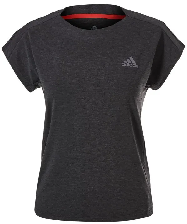 Adidas Barricade Tee Women - black/black heather