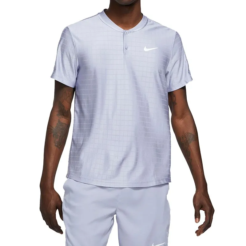 Nike Court Dri-Fit Advantage Polo - indigo haze/indigo haze/white