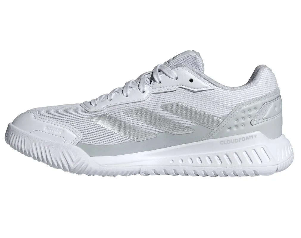 Adidas Courtquick Padel W - cloud white/silver metallic/cloud white