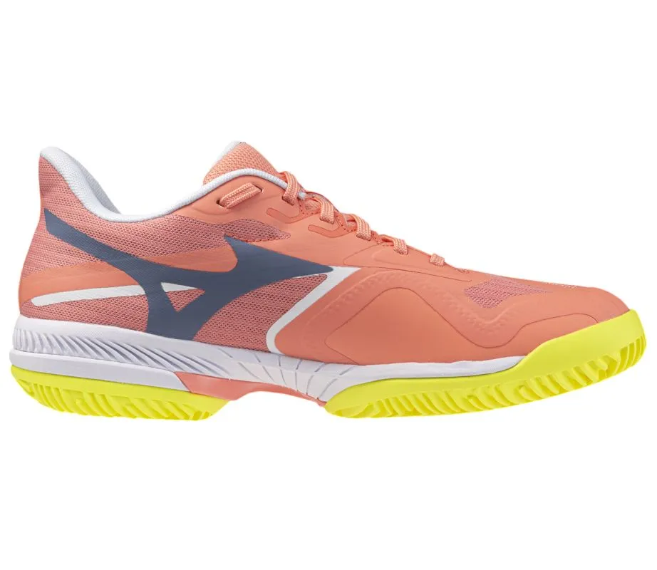 Mizuno Wave Exceed Court Padel - desert flower/wild wind/yellow jasper