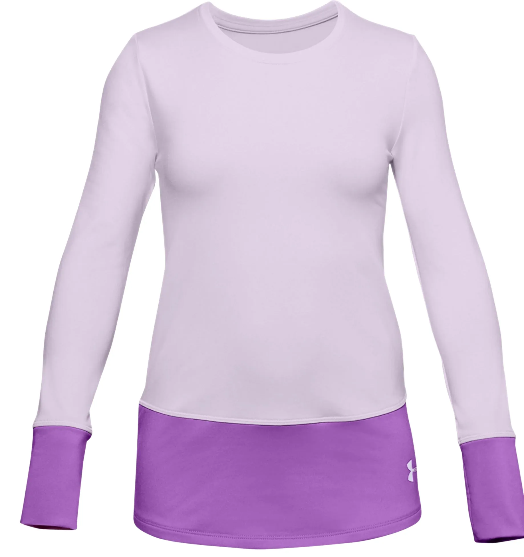 Under Armour ColdGear Long Sleeve Crew - crystal lilac