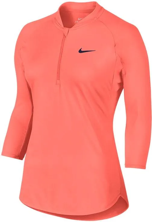  Nike Dry Pure Top - bright mango/black